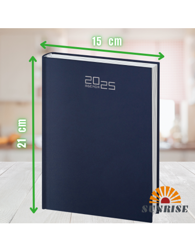 copy of Planner Settimanale 2025 Da Scrivania Weekly Planner 30x15 - Blu